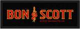 AC/DC | Bon Scott Snake Woven Patch