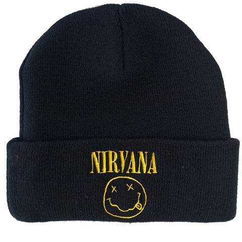 Nirvana | Beanie Smiley Logo