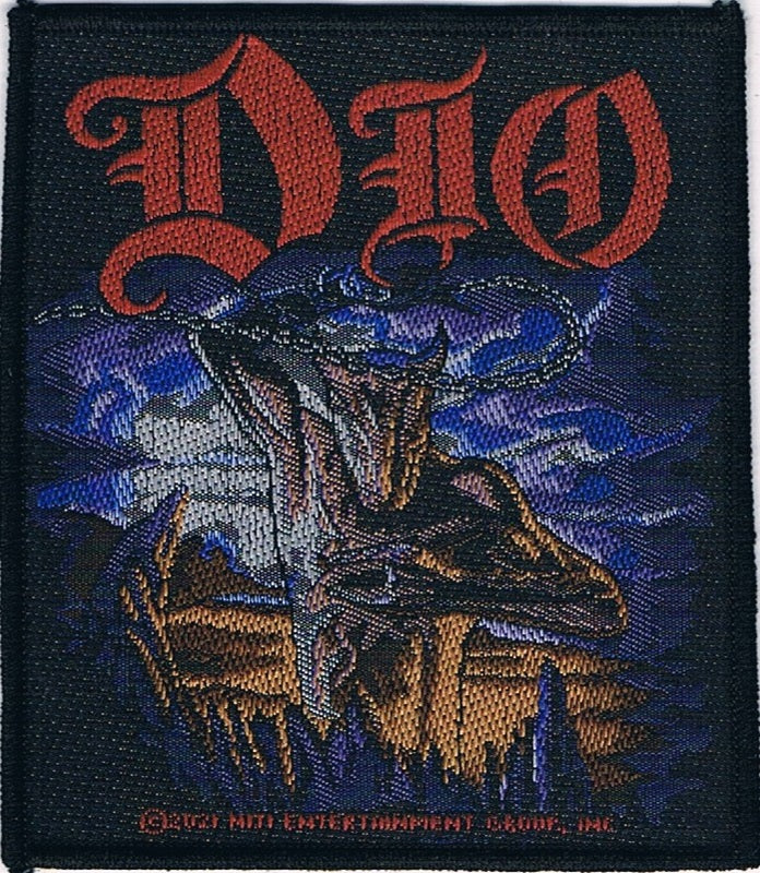 Dio Holy Diver Woven Sew On Patch Officially Licensed Patch