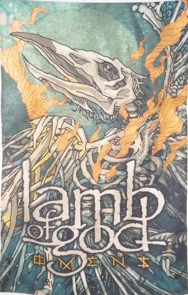 Lamb of God | Omens Flag – Goddess.nl