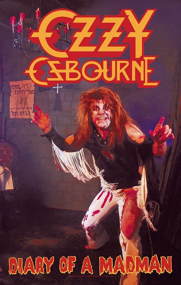 Ozzy Osbourne | Diary of A Madman Flag – Goddess.nl