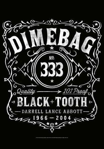 Pantera | Dimebag Black Tooth Label Flag