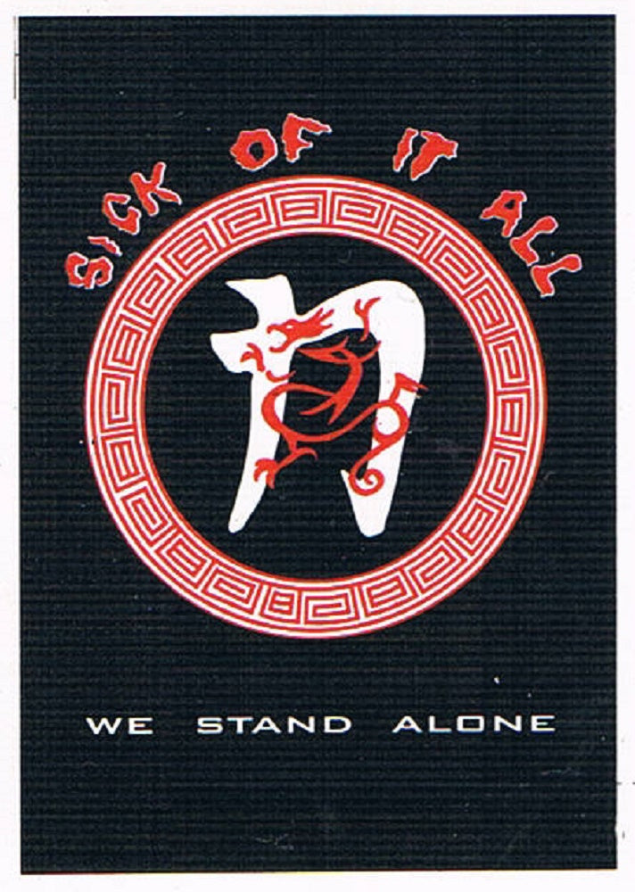 Sick of it All | We Stand Alone Flag – Goddess.nl