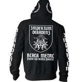 Imperium Dekadenz | Schwarzer Metallreißverschluss