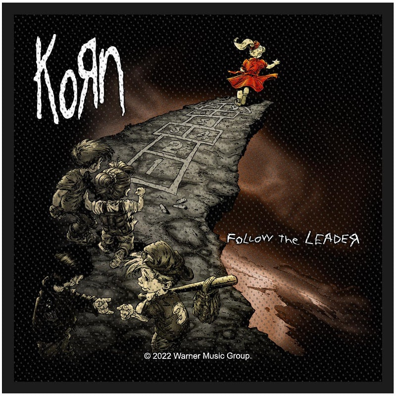 Korn | Follow The Leader Woven Patch – Goddess.nl