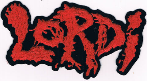 Lordi | Stitched Red Shape Logo Patch
