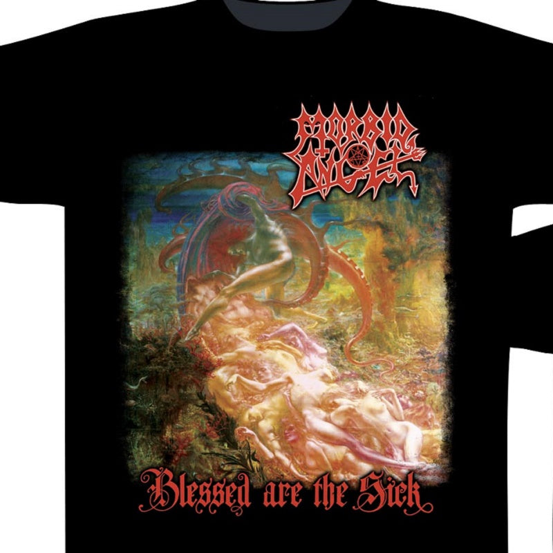 Morbid angel blessed are the sick hot sale t shirt