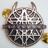 Disturbed | Pin Badge Believe Symbol Black