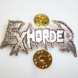 Exhorder | Pin Badge Logo
