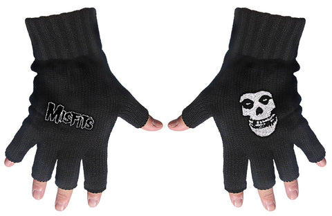 Misfits | Fingerless Gloves White Logo & Fiend