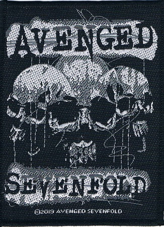 Avenged Sevenfold | 3 Skulls Woven Patch