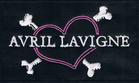 Avril Lavigne | Stitched Heart Logo