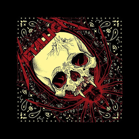 Metallica | Bandanna Spider Skull