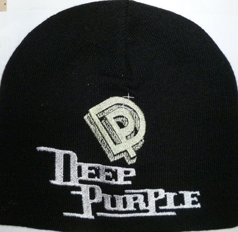 Deep Purple | Beanie Stitched DP Logo
