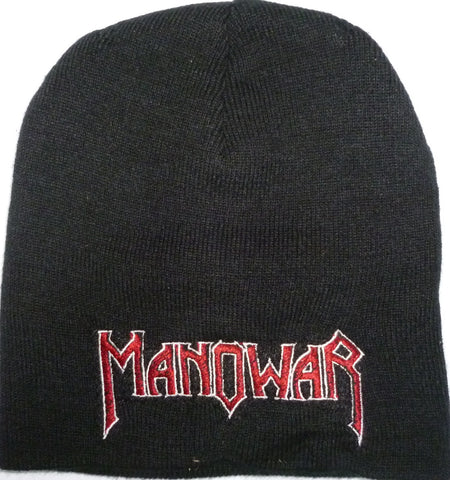 Manowar | Beanie Red White Logo