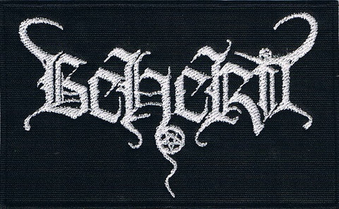 Beherit | Stitched White Logo