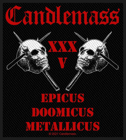 Candlemass | Epicus 35th Anniversary Woven Patch