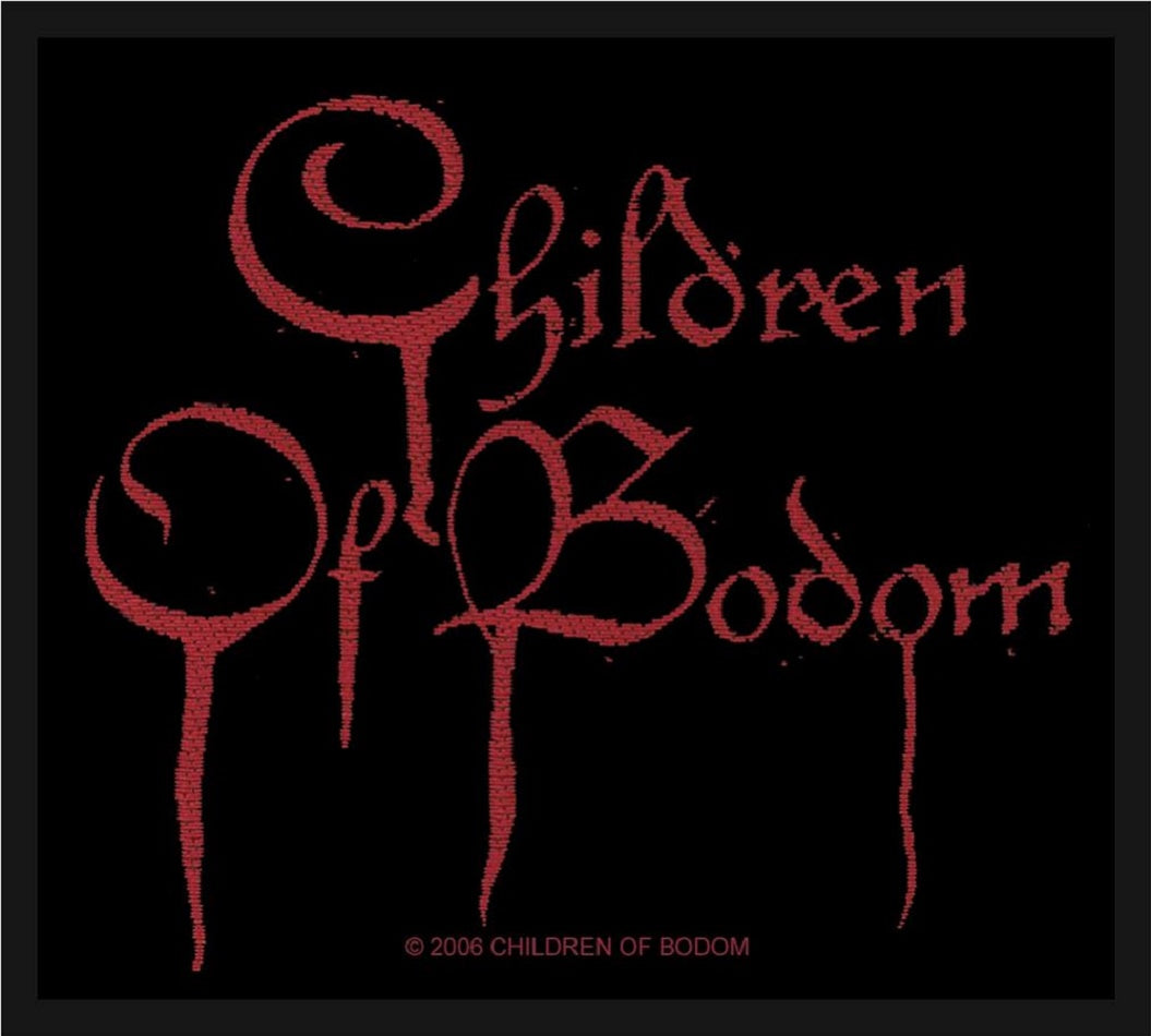 Children of Bodom | Blood Logo Woven Patch – Goddess.nl