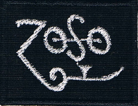 Led Zeppelin | Stitched Mini Zoso Logo