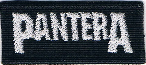Pantera | Stitched White Mini Logo