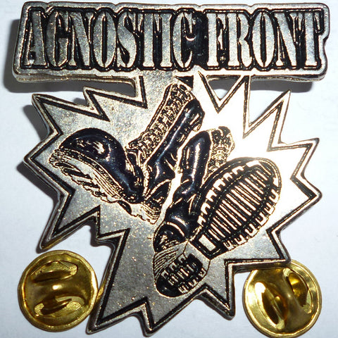 Agnostic Front | Pin Badge Boots