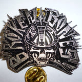 Broken Bones | Pin Badge Skull Logo