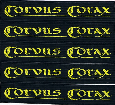 Corvus Corax | Stitched Yellow Stripe