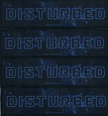 Disturbed | Woven Stripe Blue Blood