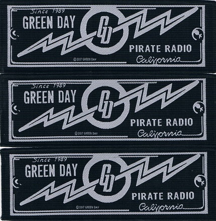 Green Day | Woven Stripe Pirate Radio