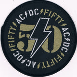 AC/DC | Fifty Circular Woven Patch