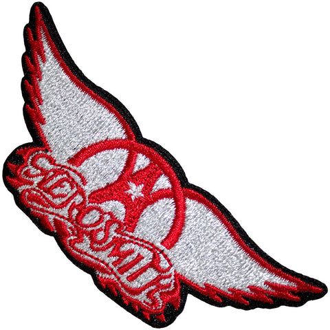Aerosmith | Shape Wings Red Iron-on Patch