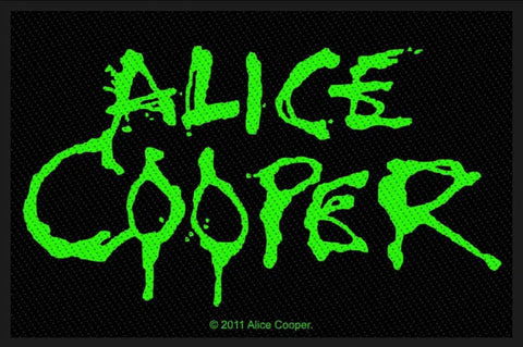 Alice Cooper | Green Logo Woven Patch