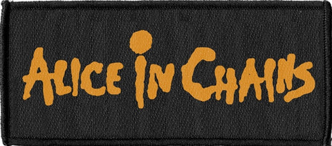 Alice In Chains | Orange Logo Woven Patch