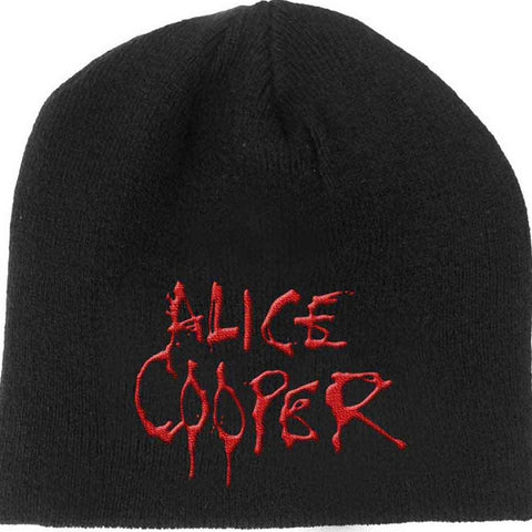 Alice Cooper | Beanie Red Logo