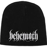 Behemoth | Beanie Stitched White Logo