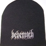 Behemoth | Beanie Stitched White Logo