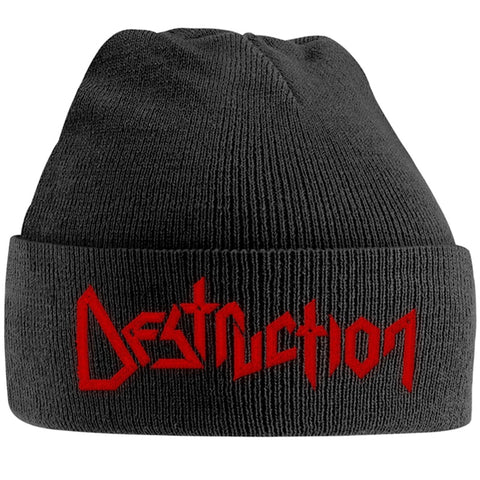 Destruction | Beanie Red Logo