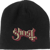 Ghost | Beanie Red Gold Logo