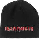 Iron Maiden | Beanie Red White Logo