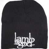 Lamb of God | Beanie White Logo