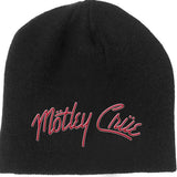 Motley Crue | Beanie Red White Logo