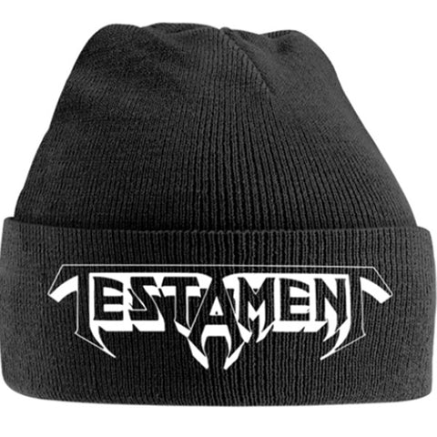 Testament | Beanie Stitched White Logo