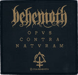 Behemoth | Opvs Contra Natvram Woven Patch