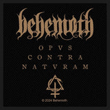 Behemoth | Opvs Contra Natvram Woven Patch