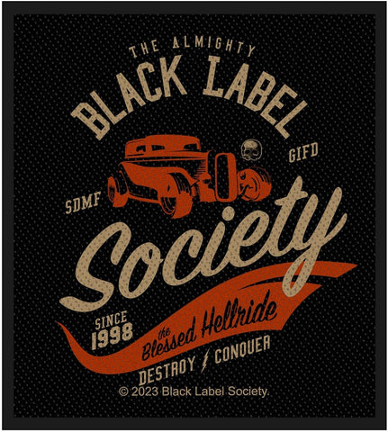 Black Label Society | Blessed Hellride Woven Patch