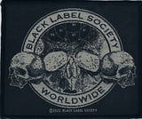 Black Label Society | Skulls Woven Patch
