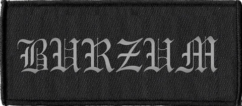 Burzum | Grey Logo Woven Patch