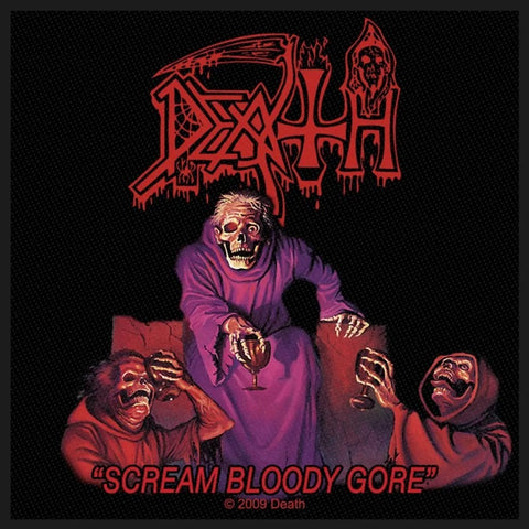 Death | Scream Bloody Gore Woven Patch