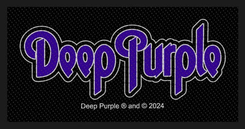 Deep Purple | Purple Logo Woven Patch