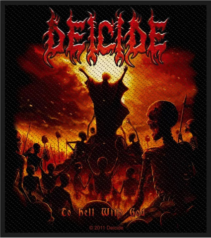 Deicide | To Hell With God Woven Patch